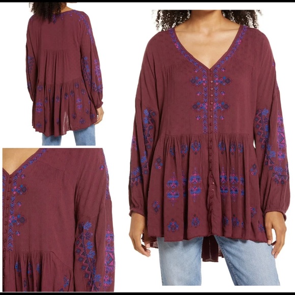 NWT Free People Arianna Tunic - Picture 6 of 12